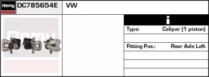 Тормозной суппорт REMY DC785654E