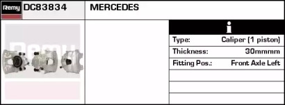 Тормозной суппорт REMY DC83834