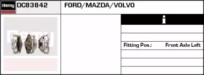Тормозной суппорт REMY DC83842