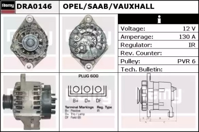 Генератор REMY DRA0146