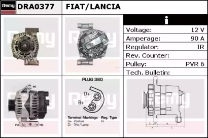 Генератор REMY DRA0377