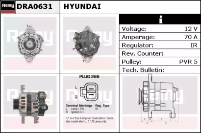 Генератор REMY DRA0631