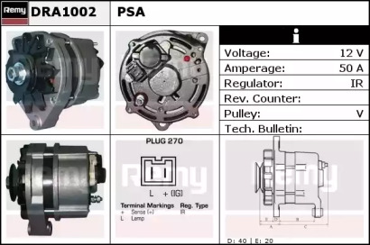 Генератор REMY DRA1002