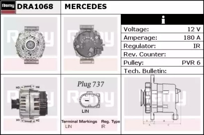 Генератор REMY DRA1068