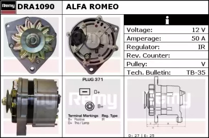 Генератор REMY DRA1090