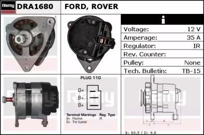 Генератор REMY DRA1680