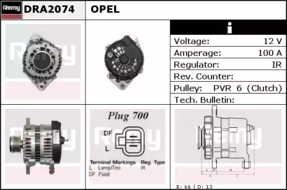 Генератор REMY DRA2074