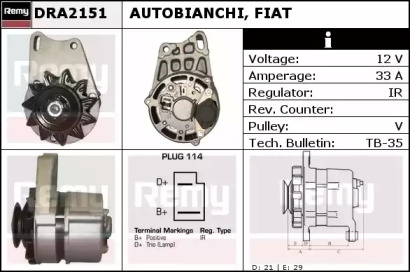 Генератор REMY DRA2151