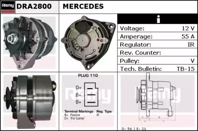 Генератор REMY DRA2800