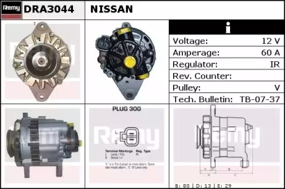 Генератор REMY DRA3044