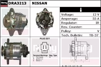 Генератор REMY DRA3213