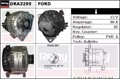 Генератор REMY DRA3295