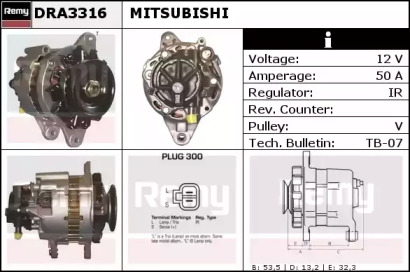 Генератор REMY DRA3316N