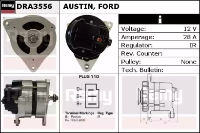 Генератор REMY DRA3556
