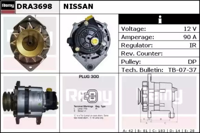 Генератор REMY DRA3698