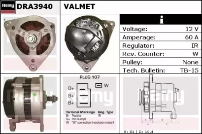 Генератор REMY DRA3940