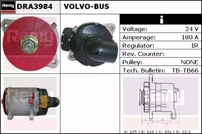 Генератор REMY DRA3984