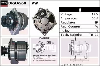 Генератор REMY DRA4560