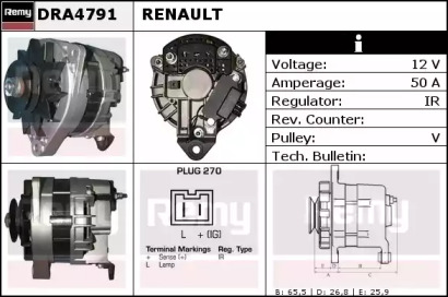 Генератор REMY DRA4791