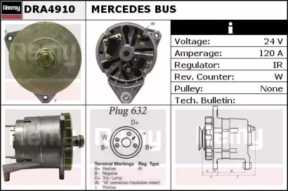 Генератор REMY DRA4910