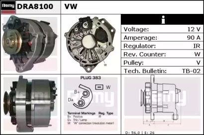 Генератор REMY DRA8100