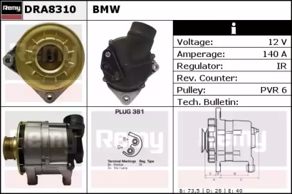 Генератор REMY DRA8310