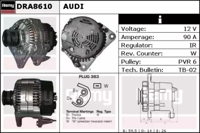 Генератор REMY DRA8610