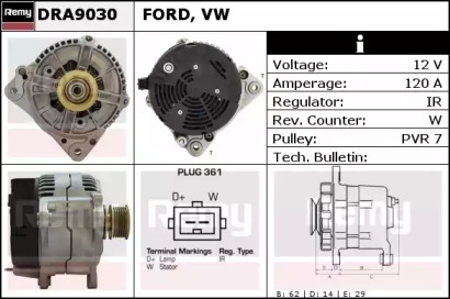 Генератор REMY DRA9030