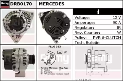 Генератор REMY DRB0170