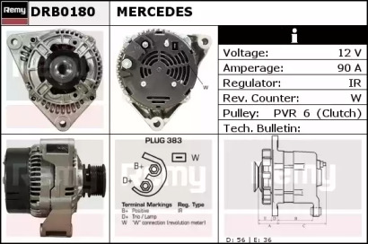 Генератор REMY DRB0180