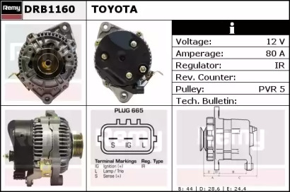 Генератор REMY DRB1160