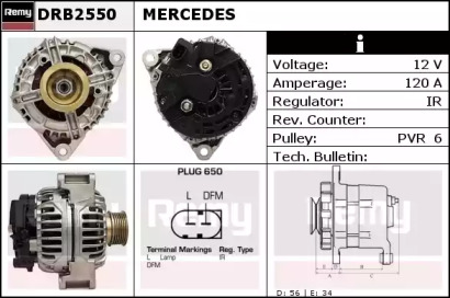 Генератор REMY DRB2550