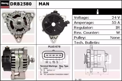 Генератор REMY DRB2580