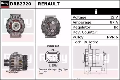 Генератор REMY DRB2720