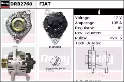 Генератор REMY DRB2760