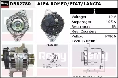 Генератор REMY DRB2780