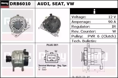 Генератор REMY DRB6010