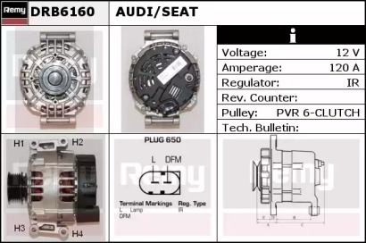 Генератор REMY DRB6160