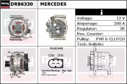 Генератор REMY DRB6330