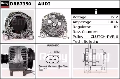 Генератор REMY DRB7350