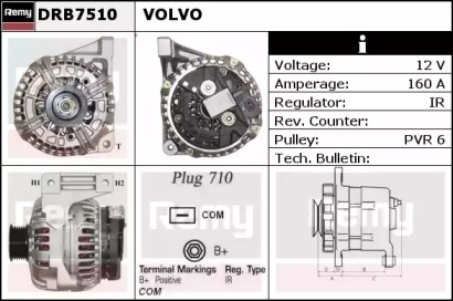 Генератор REMY DRB7510