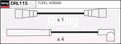 Комплект электропроводки REMY DRL115