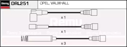 Комплект электропроводки REMY DRL251