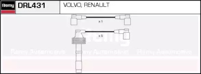 Комплект электропроводки REMY DRL431