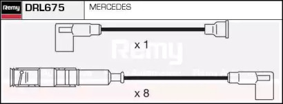 Комплект электропроводки REMY DRL675