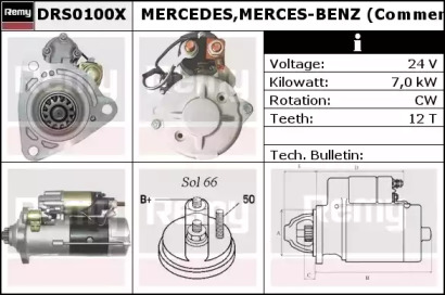 Стартер REMY DRS0100X