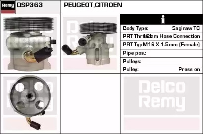 Насос REMY DSP363