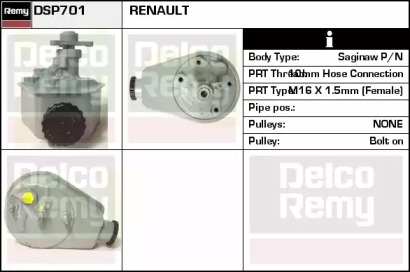 Насос REMY DSP701