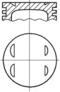 Поршень NÜRAL 87-425200-00