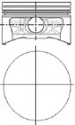 Поршень NÜRAL 87-104105-00